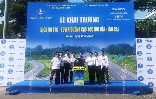 Khai trương hệ thống thu phí không dừng trên tuyến cao tốc Nội Bài-Lào Cai